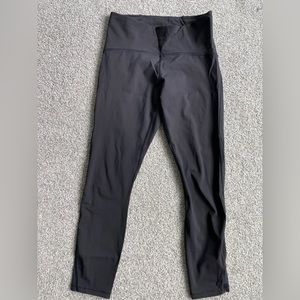 Lululemon Women’s Black Mesh Leggings Size 8